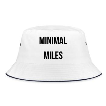 Chemise Minimal Miles Adventure - Bob - blanc/marine - Devant
