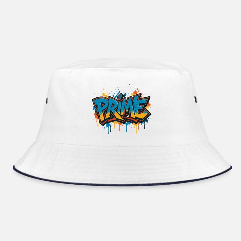 Prime Graffiti Neon Splash Bucket Hat