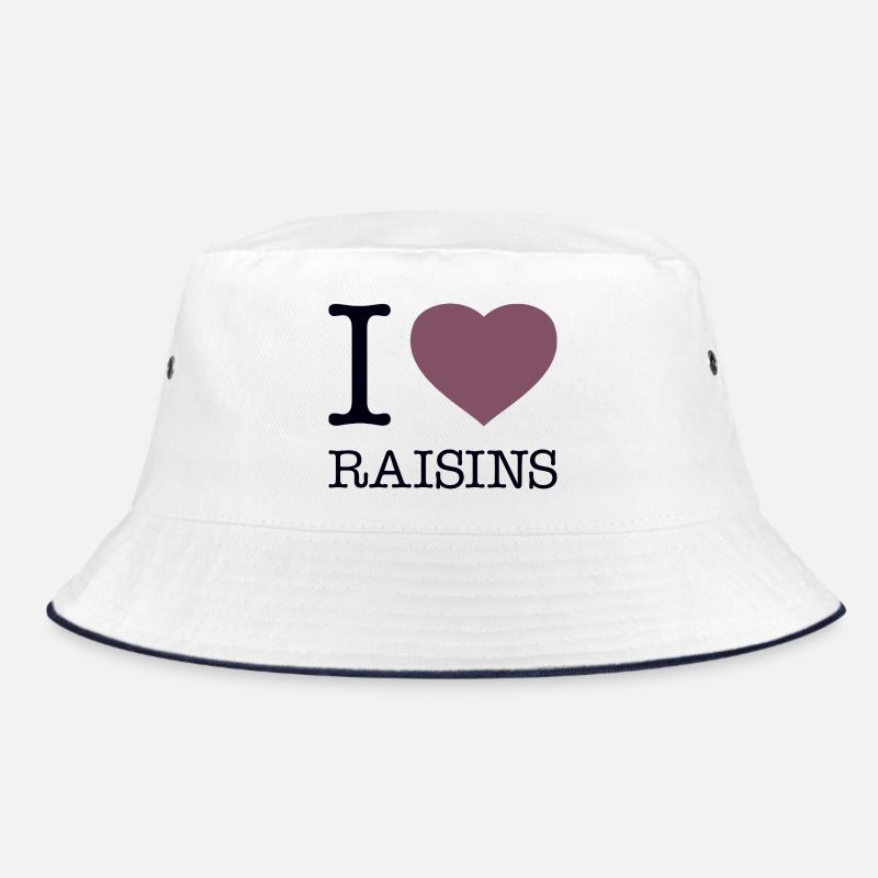 i love Raisins Bucket Hat