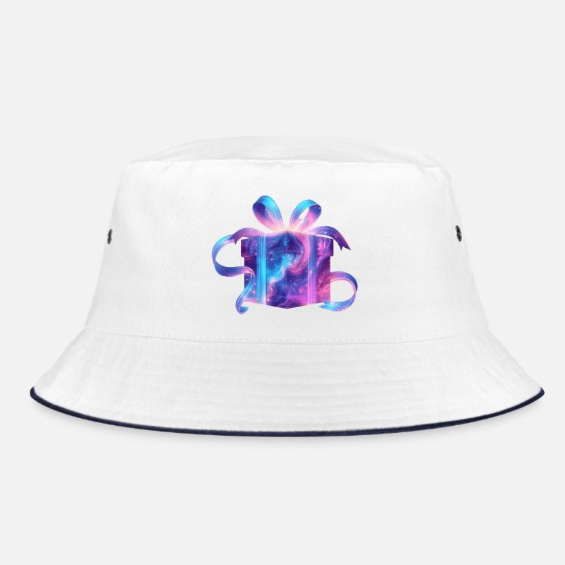 Ethereal Galaxy Gift - Bucket Hat - white/navy