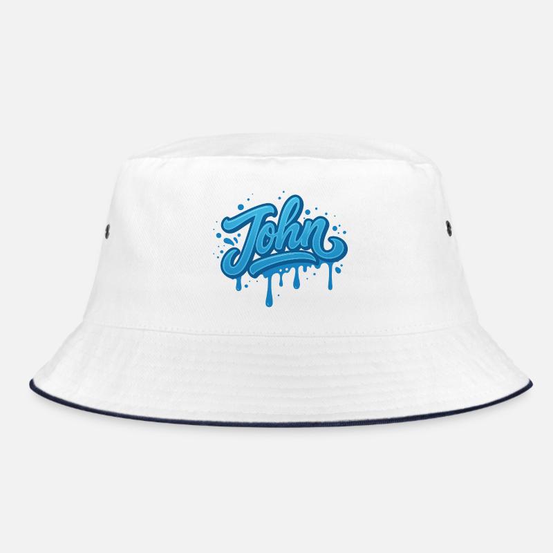 Graffiti JOHN Name Gift Ideal Printable on t Bucket Hat