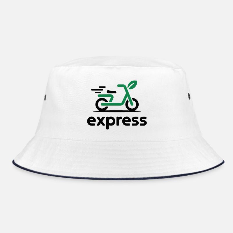 Eco Express Leaf Scooter Logo Bob