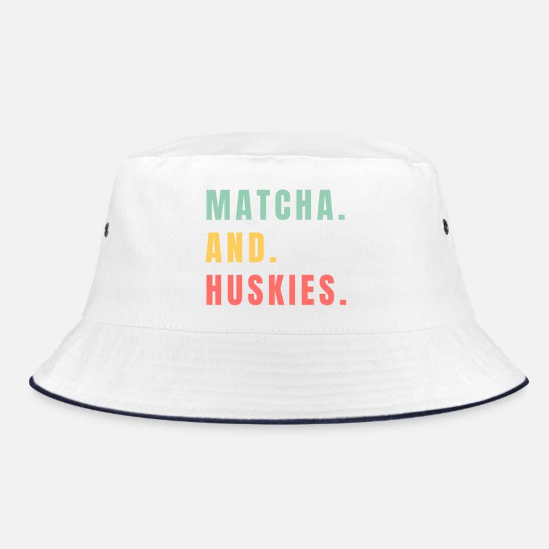 MATCHA AND HUSKIES Bucket Hat