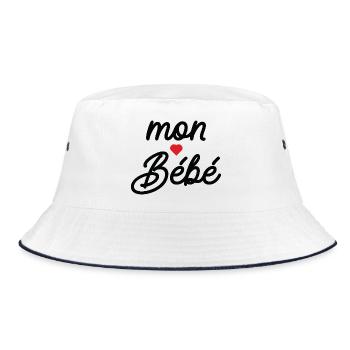 Mon Cœur Bébé - Bob - blanc/marine - Devant