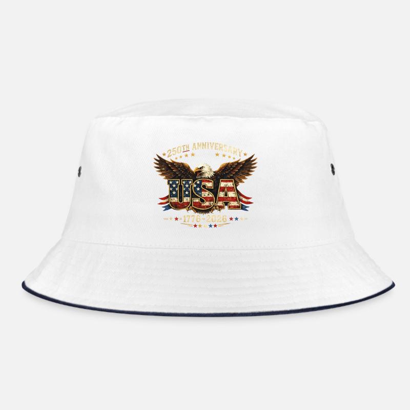 250e anniversaire États-Unis 1776-2026 Eagle 4 juillet Bob