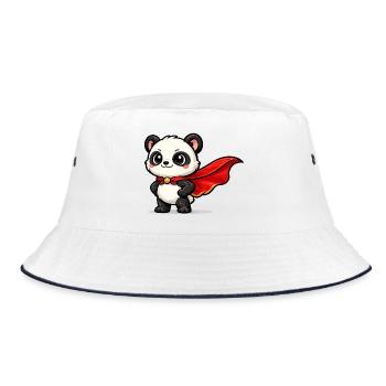 Panda – Petit Super Panda - Bob - blanc/marine - Devant