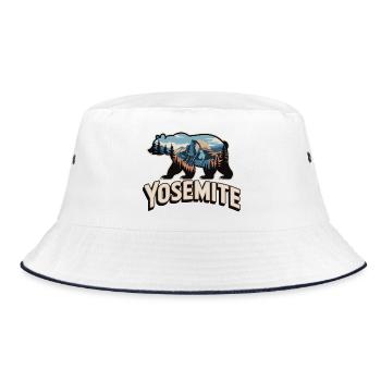 Yosemite Bear - Aménagement extérieur des parcs nationaux - Bob - blanc/marine - Devant
