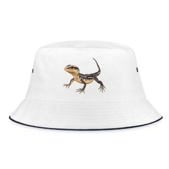 Lizards Lizard - Bucket Hat - white/navy - Front