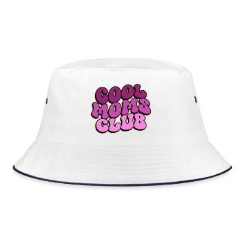 Club des mamans cool - Cadeau de maman pour la fête des mères - Bob - blanc/marine - Devant