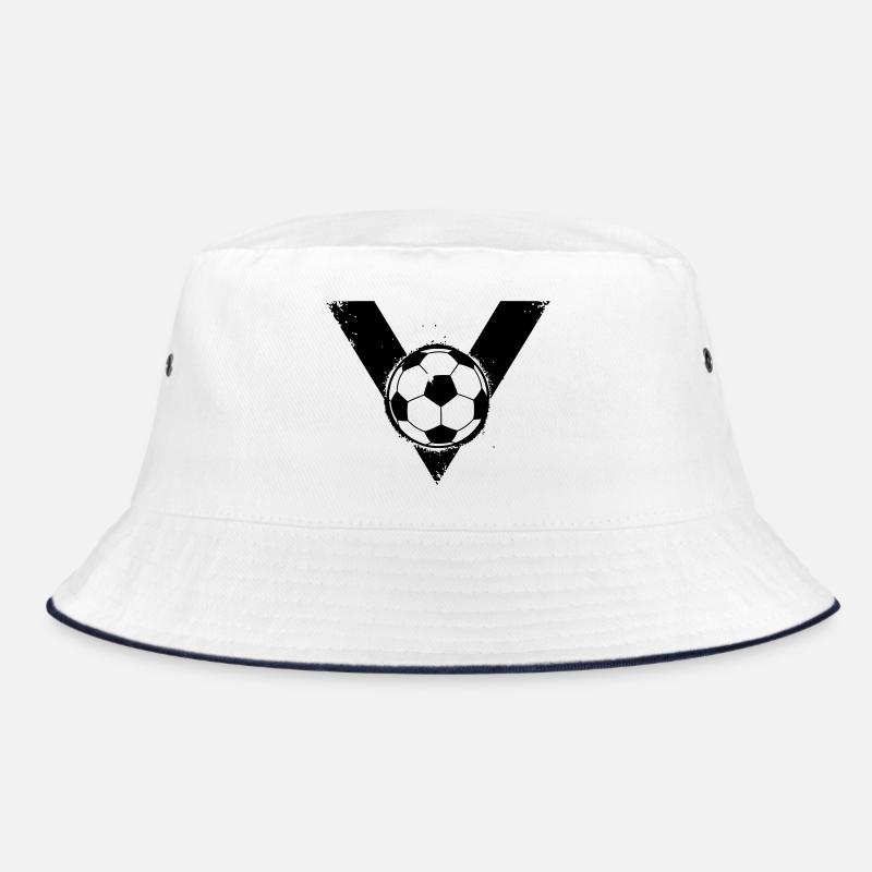 Fußball V Sieg Wappen Grunge Bucket Hat