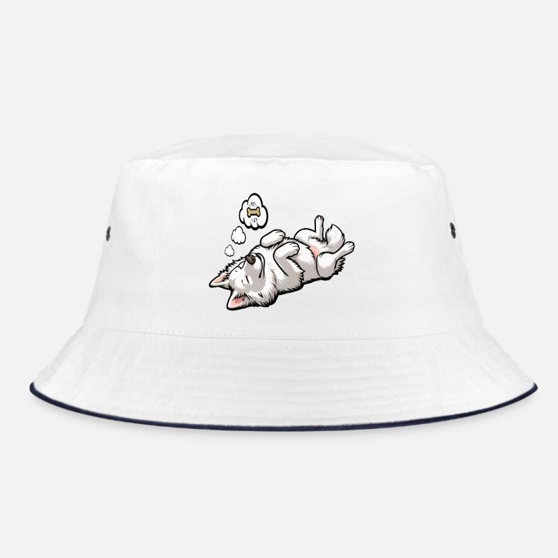 White Shepherd Shepherd Shepherd Dogs Bucket Hat