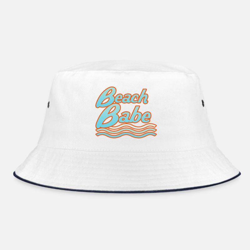 Typographie des vagues néon Beach Babe Bob