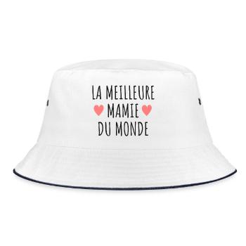 Meilleure Mamie Monde - Bob - blanc/marine - Devant