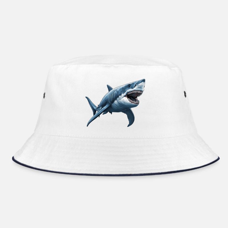 Great White Shark Great White Shark Bucket Hat