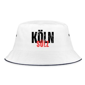 Sülz noir rouge - Bob - blanc/marine - Devant