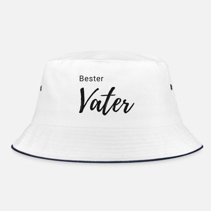 Bester Vater Schriftzug Bucket Hat