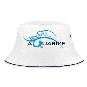 Aquabike en action - Bob - blanc/marine - Devant