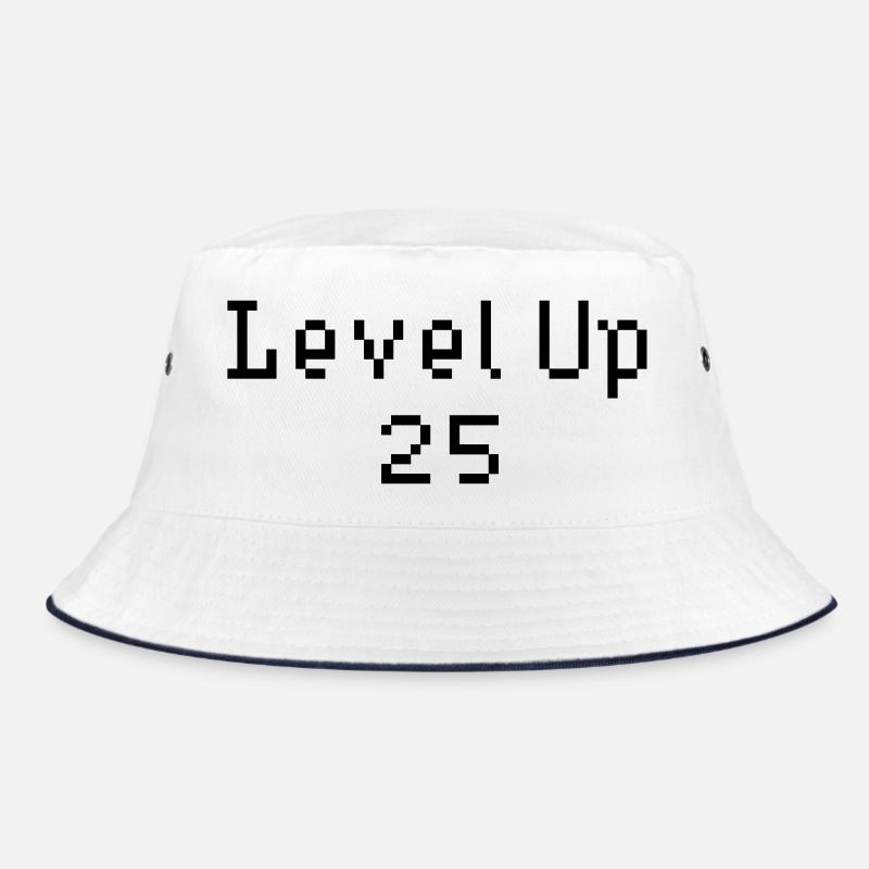 Level Up - 25e anniversaire - Bob - blanc/marine