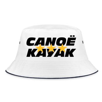 Canoë Kayak - Bob - blanc/marine - Devant