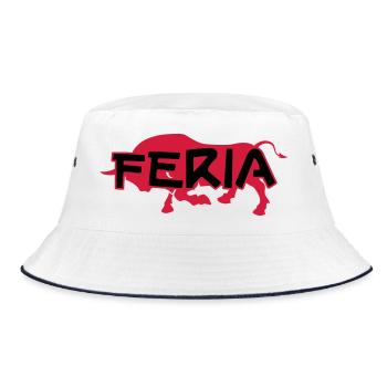 Feria - Bob - blanc/marine - Devant