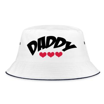 Daddy - Bob - blanc/marine - Devant