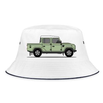 Defender Double Cab - Bob - blanc/marine - Devant