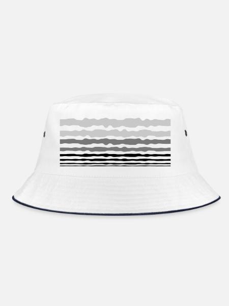 Bandes de lignes de conception - Bob - blanc/marine - Devant