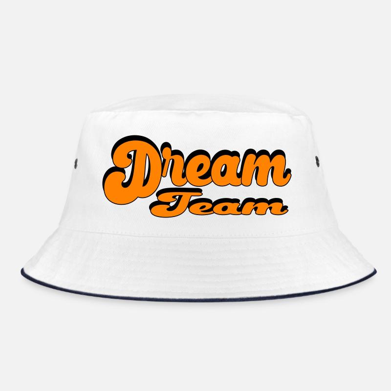 Dream Team Retro Style Design Bucket Hat