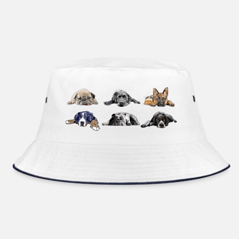 Mops Labrador Schäferhund Berner Bulldog Pointer Bucket Hat