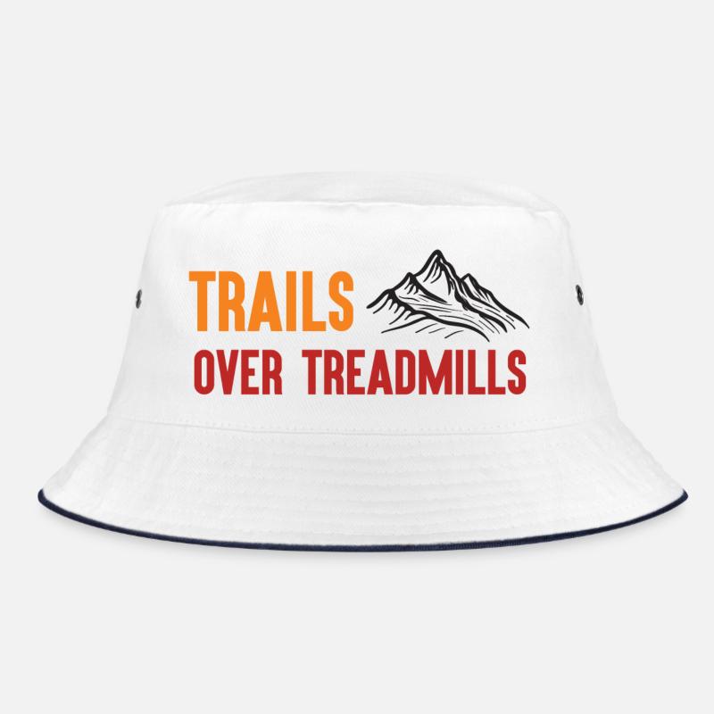 Trailrunning - Trails über Laufbänder Bucket Hat