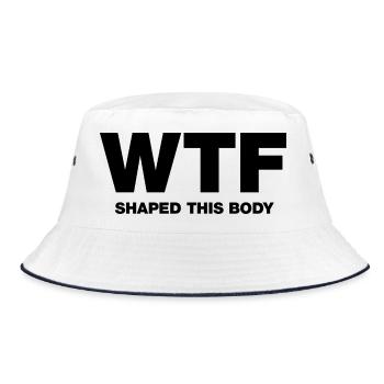 WTF a façonné ce corps - Bob - blanc/marine - Devant