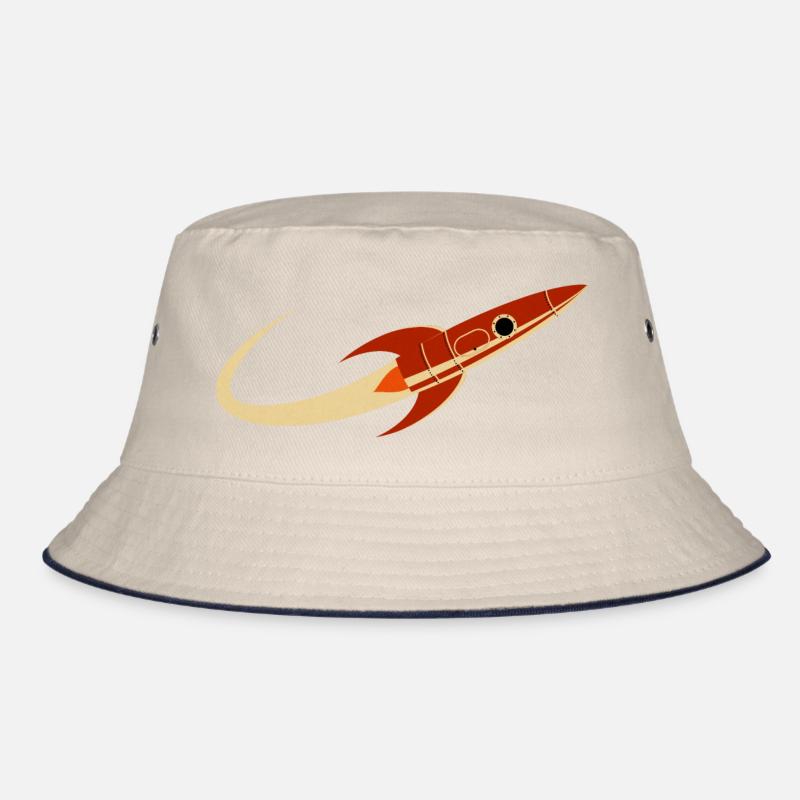 Fusée spatiale rouge Bob