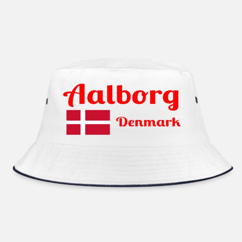 Aalborg Denmark - Stylish prints Bucket Hat