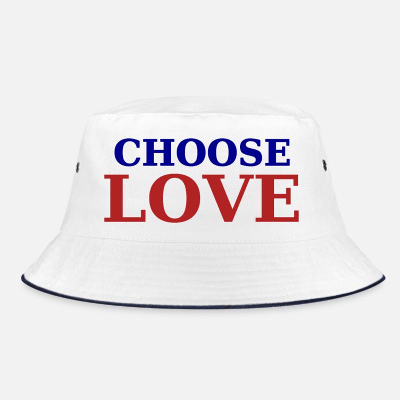 CHOOSE_LOVE - Bob - blanc/marine