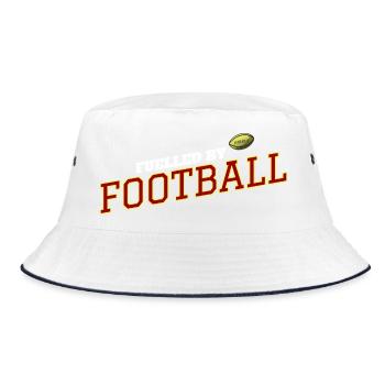 Alimenté par le design du football - Bob - blanc/marine - Devant