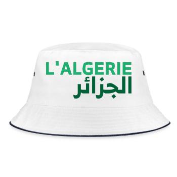 L'Algérie Djazayer Dzayer  Al Jazayer El Djazaïr - Bob - blanc/marine - Devant