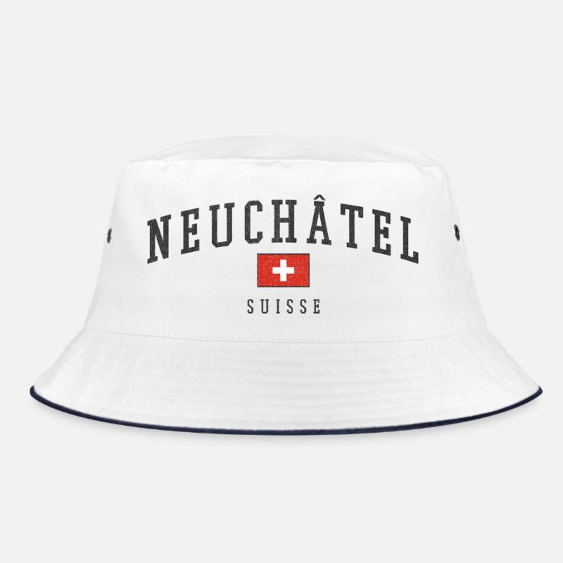 Drapeau suisse vintage de Neuchâtel Bob