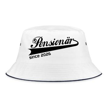 Chemise, veste, tasse retraite retraite 2026 - Bob - blanc/marine - Devant