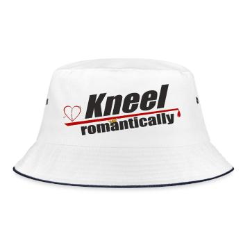 Valentine's Sparrow Edition - Bucket Hat - white/navy - Front