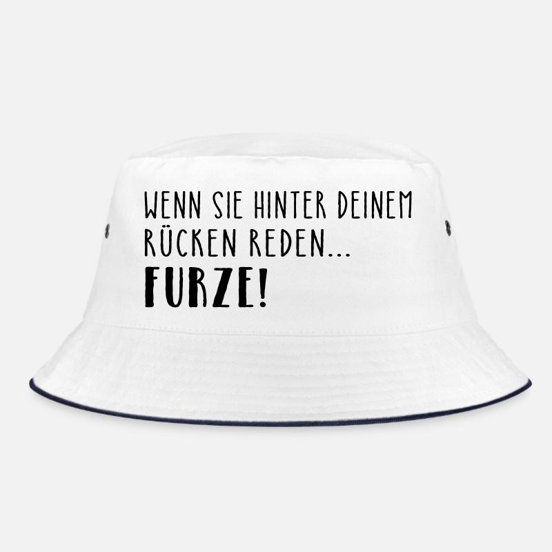 Wenn sie hinter deinem Rücken reden... Bucket Hat
