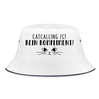 Les sifflements n’est pas un compliment ! - Bob - blanc/marine - Devant