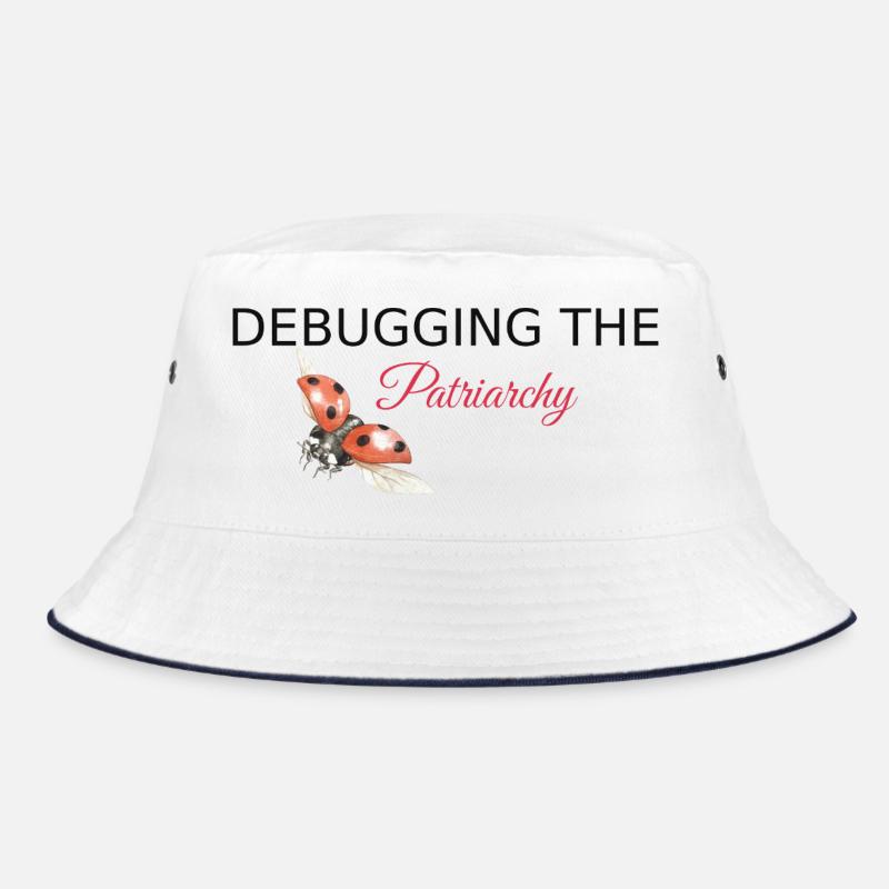 Debugging the Patriarchy - Feminist Tech Style Bucket Hat