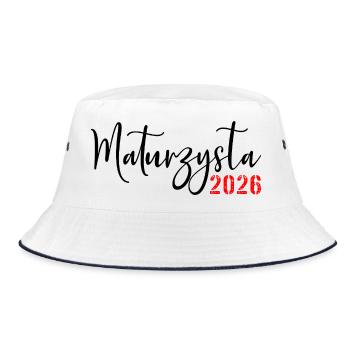 High School Graduate 2026 - Bucket Hat - white/navy - Front