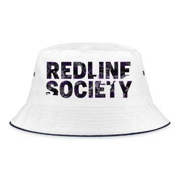Redline Society Tuning Camo Purple Graffiti Design - Bob - blanc/marine - Devant