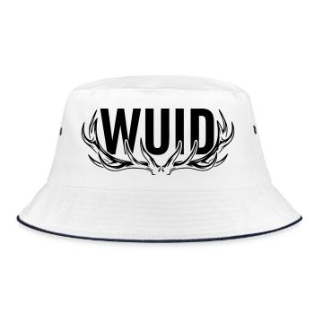 WUID – Design bavarois moderne avec bois - Bob - blanc/marine - Devant
