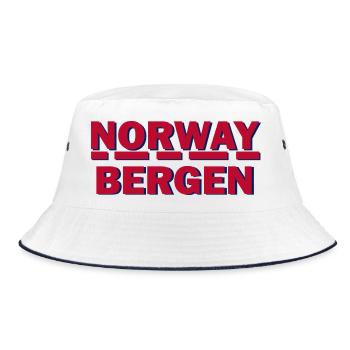 Norvège Bergen - Bob - blanc/marine - Devant