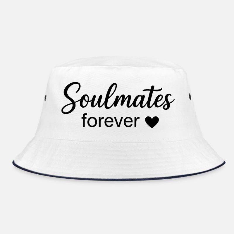Eternal Souls Boho Schriften-Design Bucket Hat