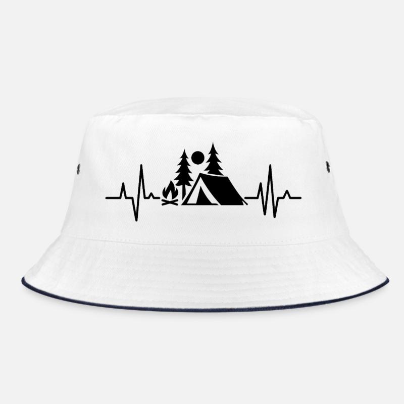 Herzschlag am Campingabend Bucket Hat