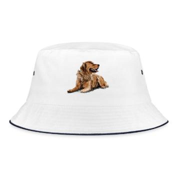 Golden Retriever - Bob - blanc/marine - Devant