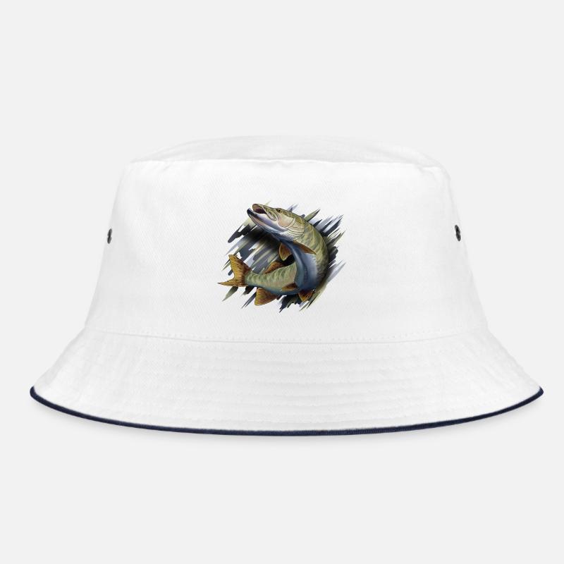 Pike - Bob - blanc/marine